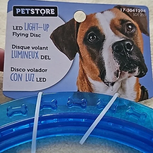 LED Light-Up Flying Disc - Picture 2 of 3